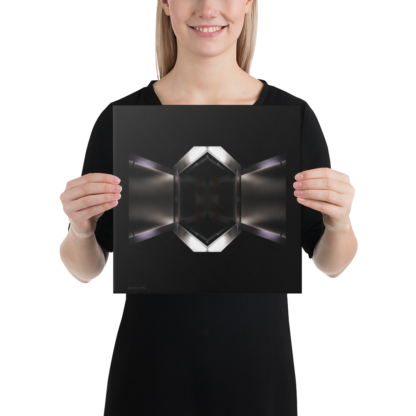 Steel Frame  | Canvas Art Print - Image 2