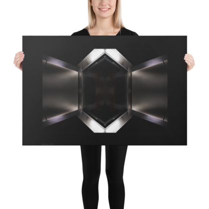 Steel Frame  | Canvas Art Print