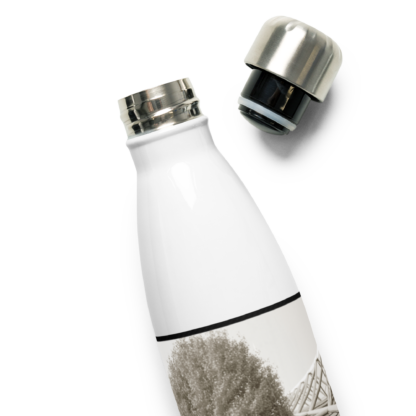 Bushy Hair   |  Insulated Stainless Steel Water Bottle - Image 3