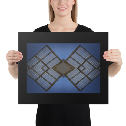 Satellite Moth  | Canvas Art Print - Image 5