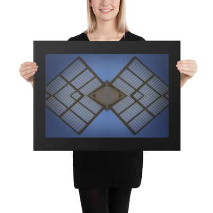 Satellite Moth  | Canvas Art Print - Image 6