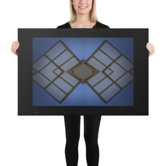 Satellite Moth  | Canvas Art Print