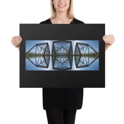 Sunflower Bridge | Canvas Art Print - Image 5
