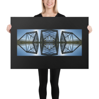 Sunflower Bridge | Canvas Art Print