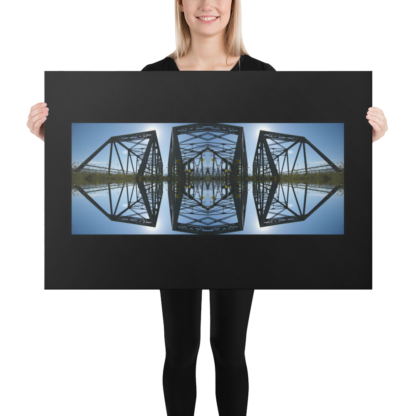 Sunflower Bridge | Canvas Art Print