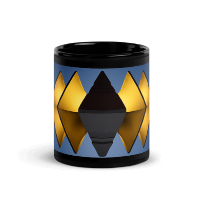 Deco Light  |  Black Ceramic Coffee Mug - Image 7