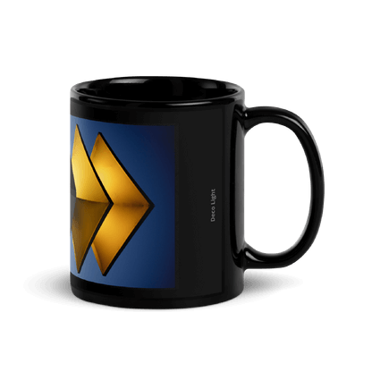 Deco Light  |  Black Ceramic Coffee Mug - Image 9