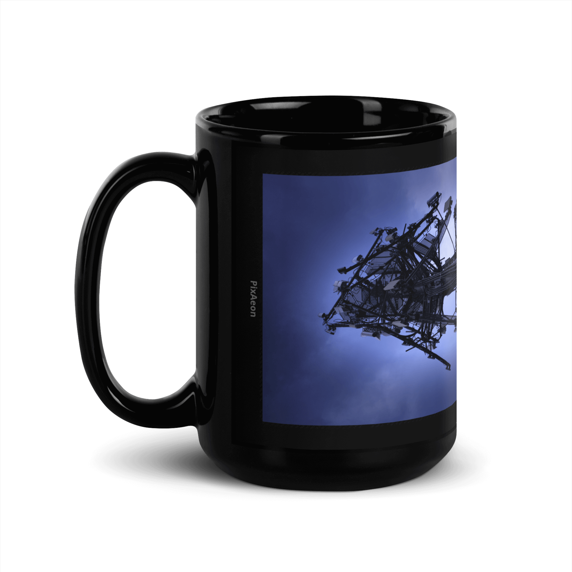 Cell Satellite | Ceramic Coffee Mug | Master Series Cell Satellite | Ceramic Coffee Mug | Master Series - Image 4