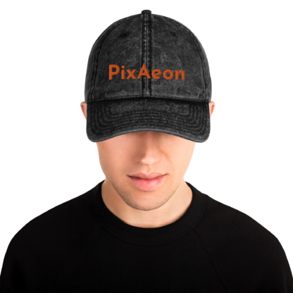 PixAeon Logo | Cotton Twill Cap - Image 42