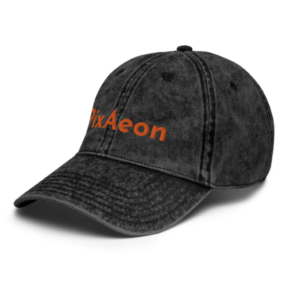 PixAeon Logo | Cotton Twill Cap - Image 10