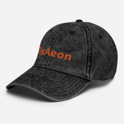 PixAeon Logo | Cotton Twill Cap - Image 12