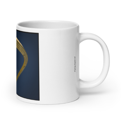 Flying Squirrel  |  Ceramic Coffee Mug | White - Image 9